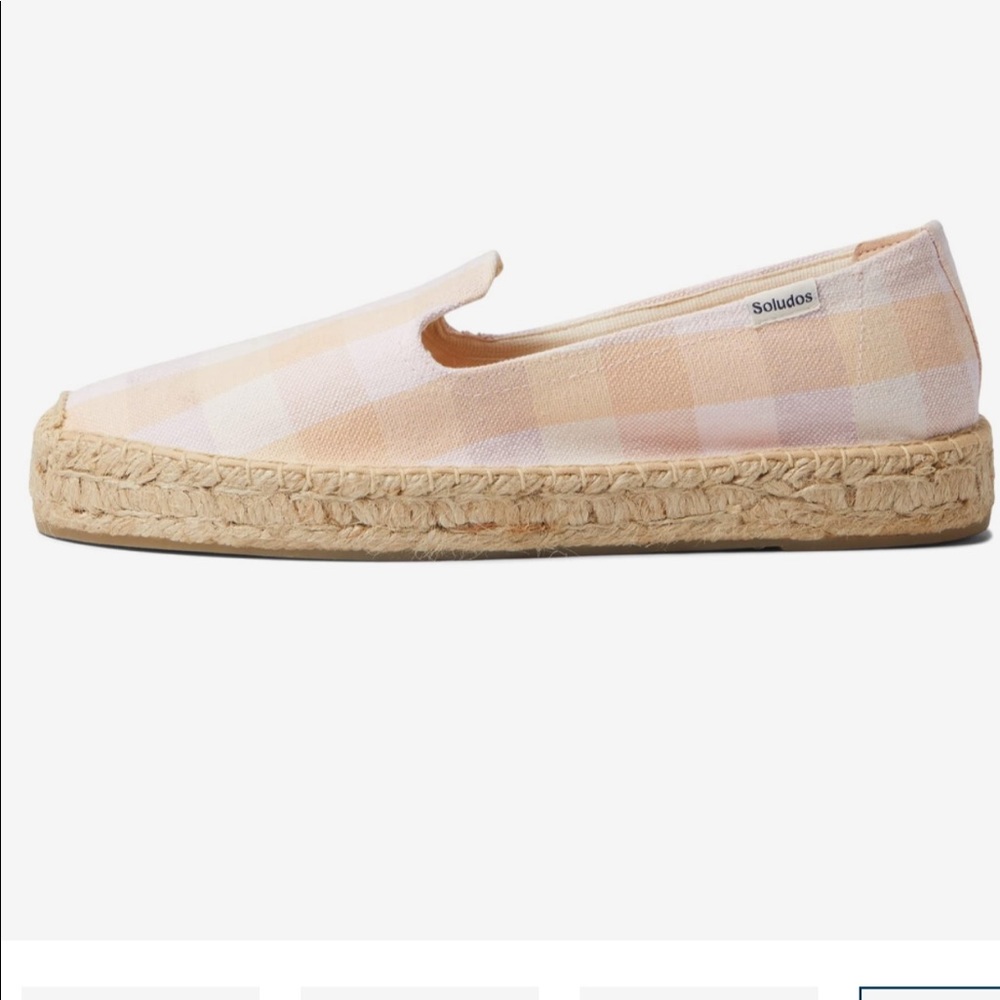 Soludos
Platform Smoking Slipper Coral Madras 8.5 B (M) - Picture 3 of 6